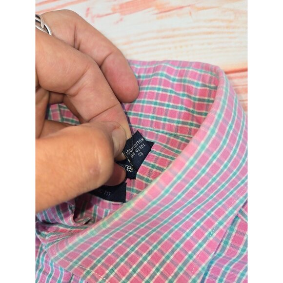 Polo Ralph Lauren Mens Classic Fit Pink Dress Shirt 15.5/33 - Picture 6 of 7